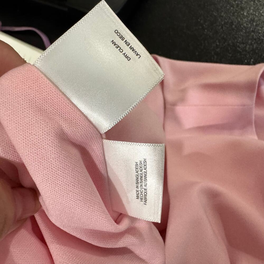NWT Black Label by Evan-Picone Women’s Classic Pink Dress Sleeveless Size 16 - Picture 12 of 12